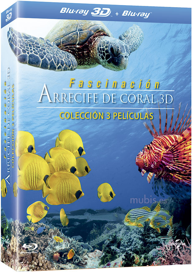 Pack Arrecife de Coral 3D Blu-ray 3D