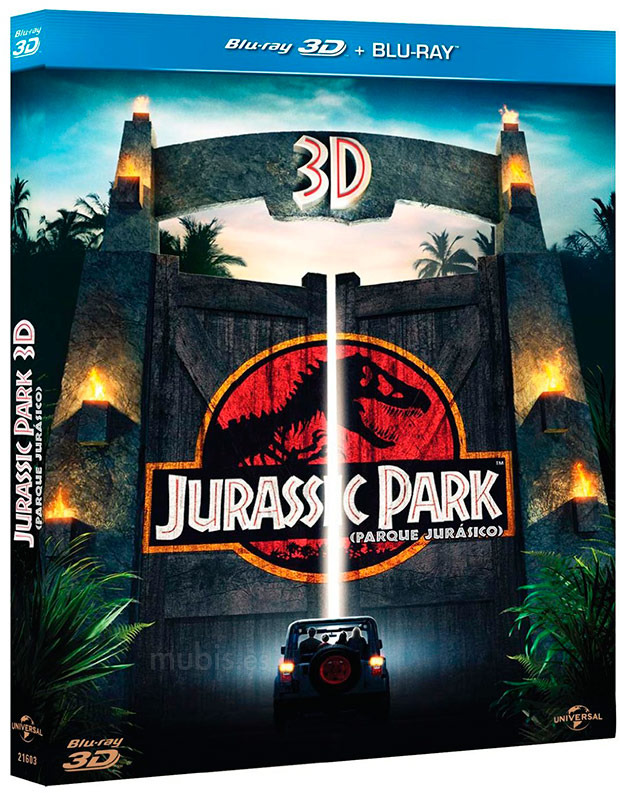 Jurassic Park (Parque Jurásico) Blu-ray 3D
