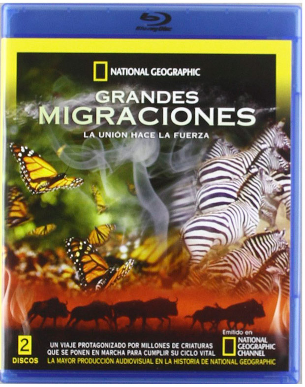 carátula National Geographic: Grandes Migraciones Blu-ray 0