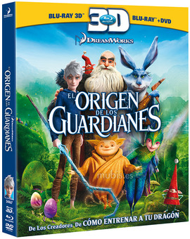 El Origen de los Guardianes Blu-ray 3D