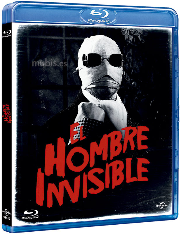 carátula El Hombre Invisible Blu-ray 1