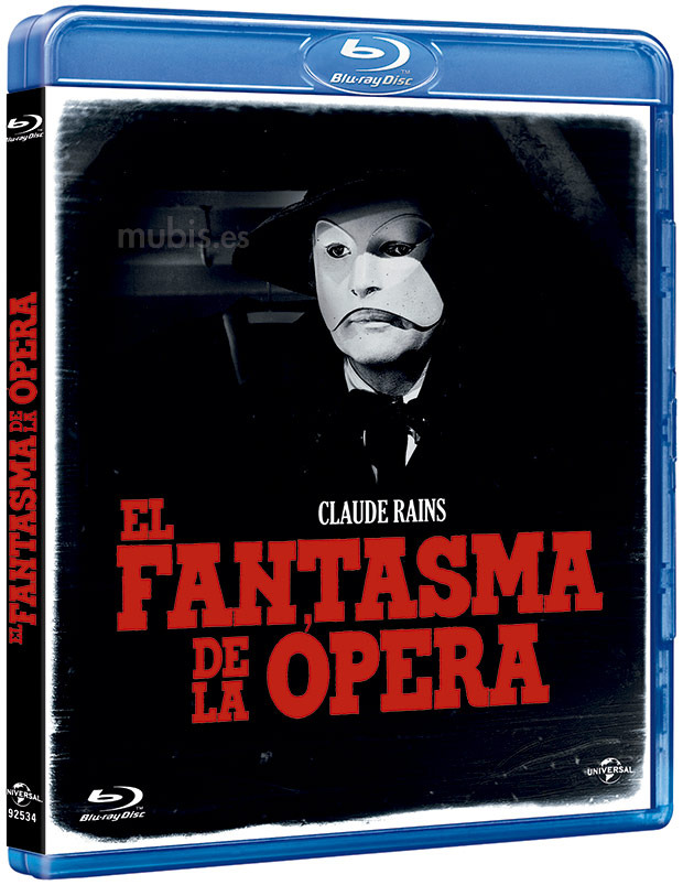 El Fantásma de la Ópera Blu-ray