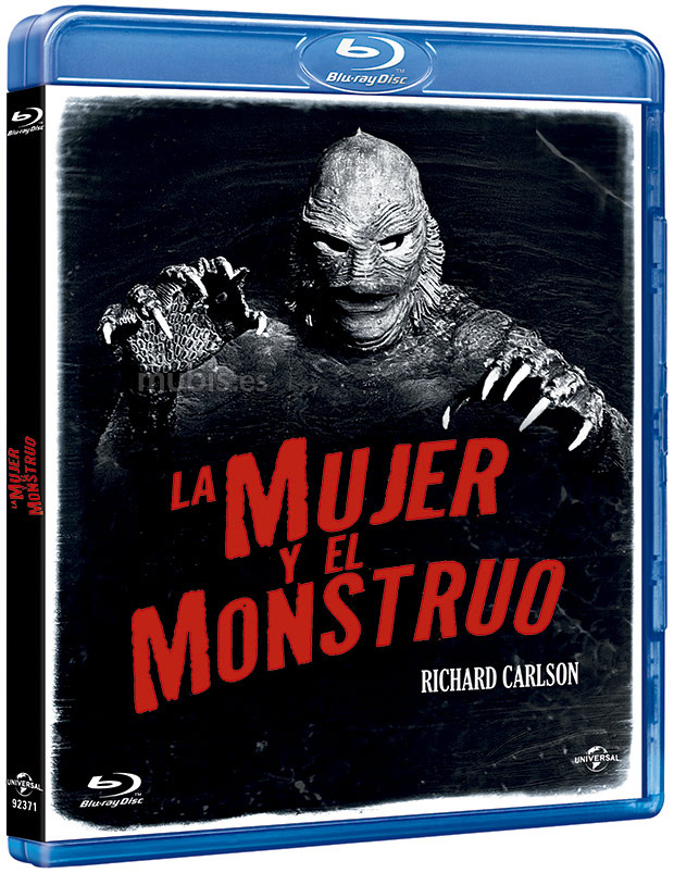 carátula La Mujer y el Monstruo Blu-ray 1