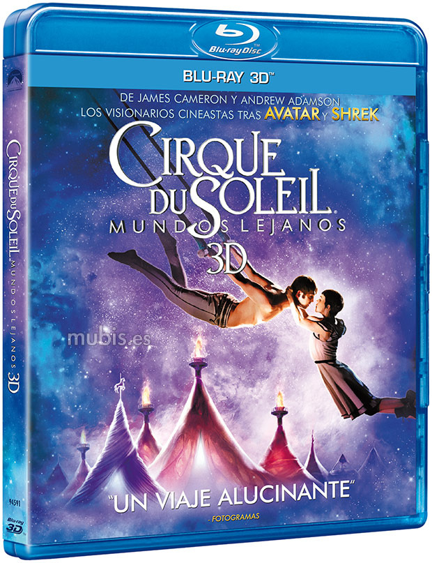 carátula Cirque du Soleil: Mundos Lejanos Blu-ray 1