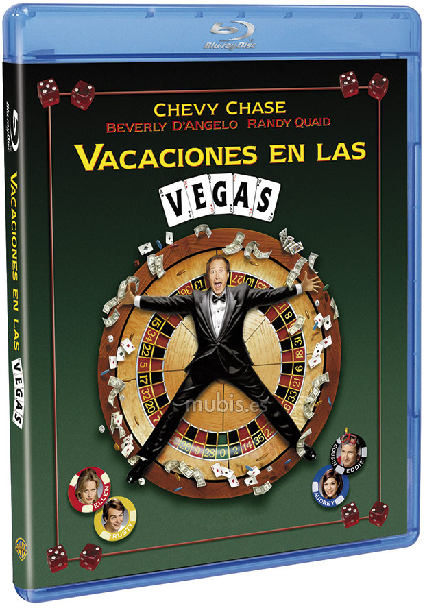 carátula Vacaciones en Las Vegas Blu-ray 1
