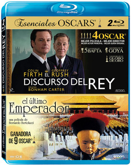 Pack El Discurso del Rey + El Último Emperador Blu-ray