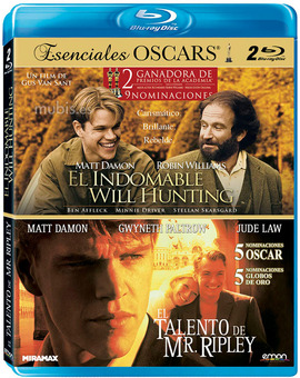Pack El Indomable Will Hunting + El Talento de Mr. Ripley Blu-ray
