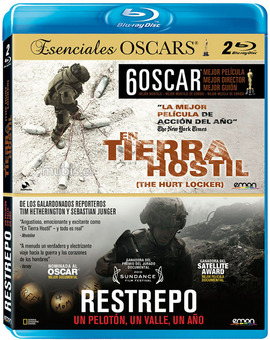 Pack En Tierra Hostil + Restrepo Blu-ray
