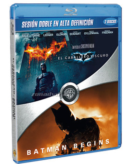 Pack El Caballero Oscuro + Batman Begins Blu-ray