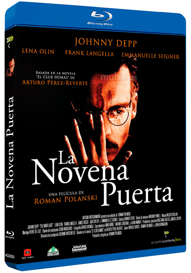 carátula La Novena Puerta Blu-ray 1