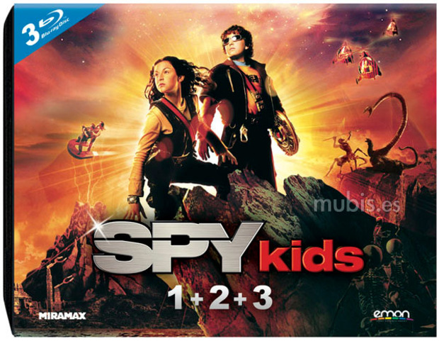 Trilogía Spy Kids - Edición Horizontal Blu-ray