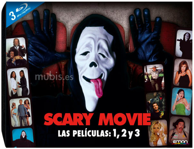 carátula Trilogía Scary Movie - Edición Horizontal Blu-ray 1