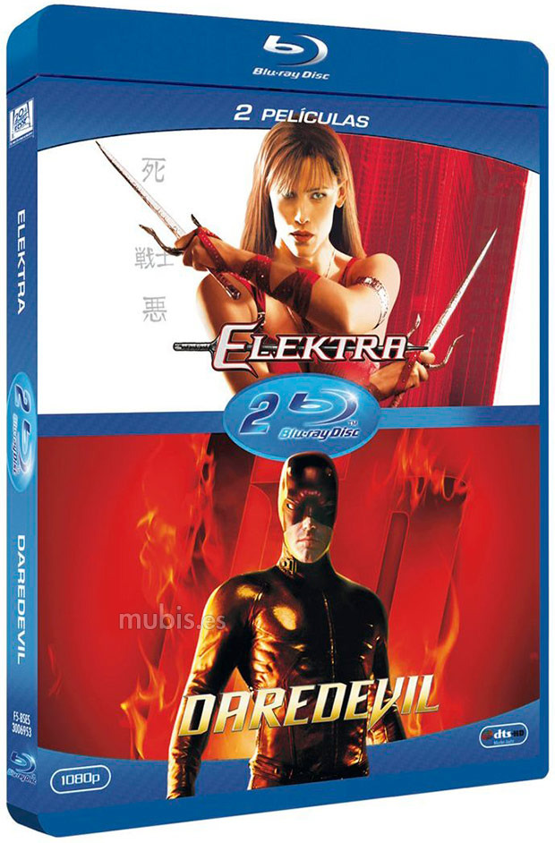 Pack Elektra + Daredevil Blu-ray