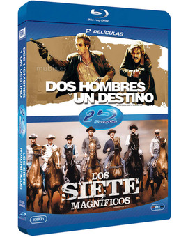 Pack Dos Hombres y un Destino + Los Siete Magnificos Blu-ray