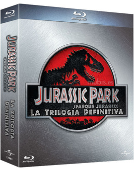 Trilogía Jurassic Park (Parque Jurásico) Blu-ray