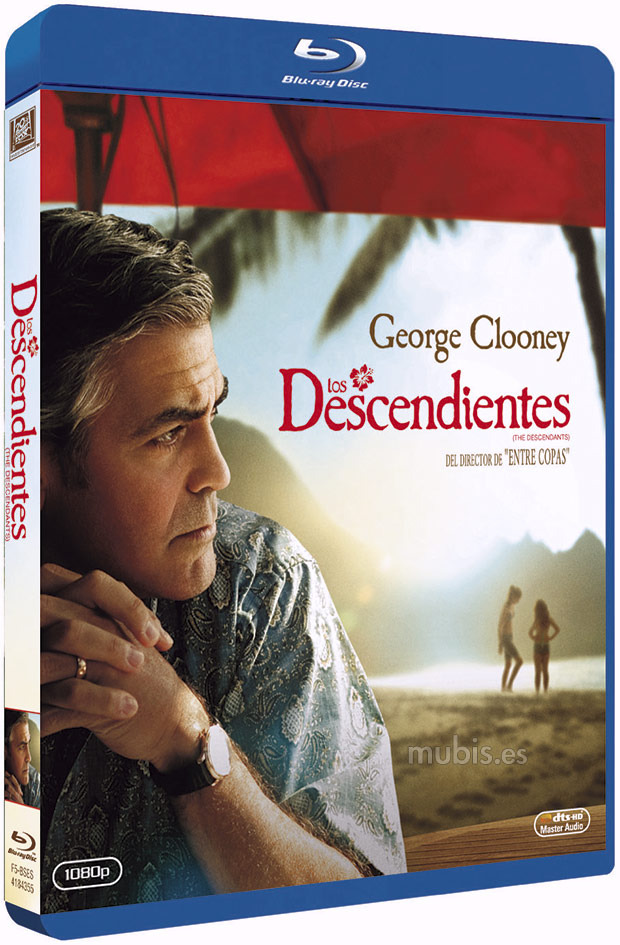 carátula Los Descendientes - Edición Sencilla Blu-ray 1