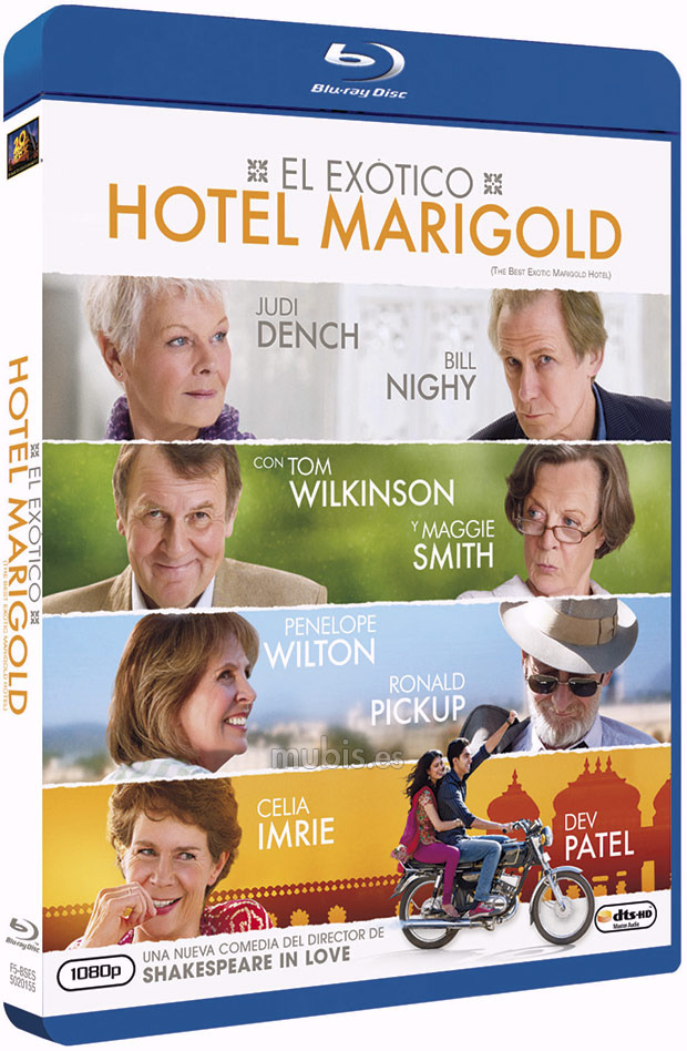 carátula El Exótico Hotel Marigold - Edición Sencilla Blu-ray 1