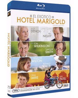 El Exótico Hotel Marigold - Edición Sencilla Blu-ray