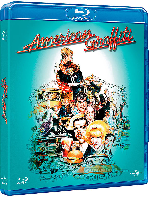 carátula American Graffiti Blu-ray 1