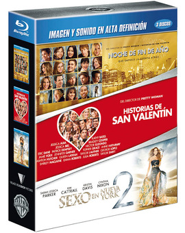 Pack Noche de Fin de Año + Historias de San Valentín + Sexo en Nueva York 2 Blu-ray