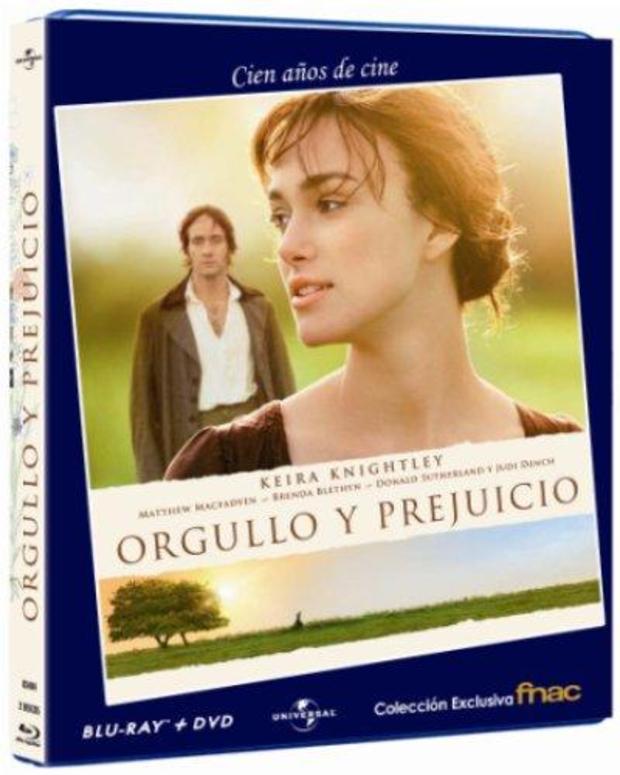 carátula Orgullo y Prejuicio (Combo Blu-ray + DVD) Blu-ray 1