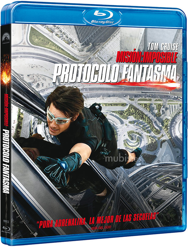 carátula Misión: Imposible - Protocolo Fantasma (Edición Sencilla) Blu-ray 1