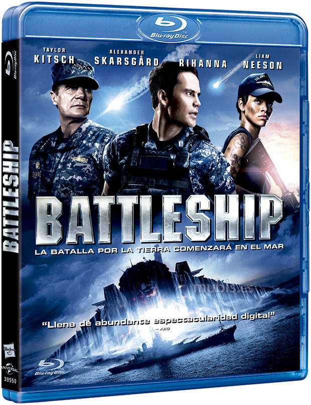 carátula Battleship - Edición Sencilla Blu-ray 1