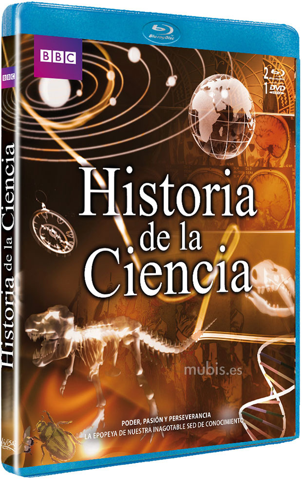 carátula Historia de la Ciencia Blu-ray 1