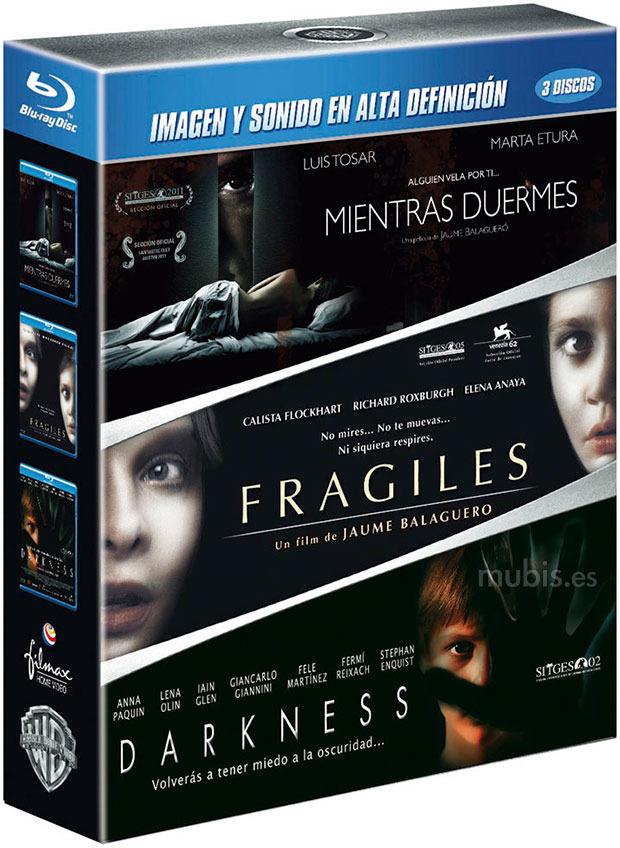 carátula Pack Mientras Duermes + Darkness + Frágiles Blu-ray 1