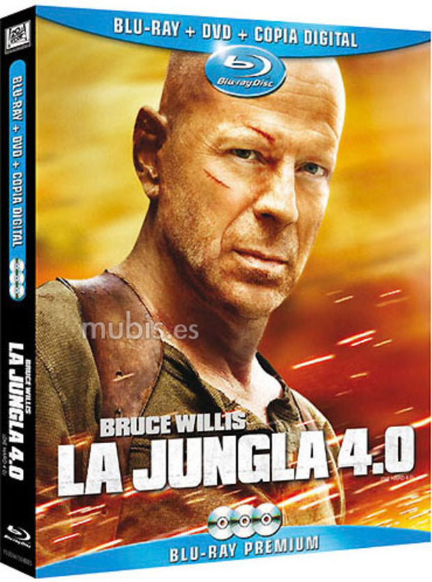 carátula La Jungla 4.0 (Premium) Blu-ray 1