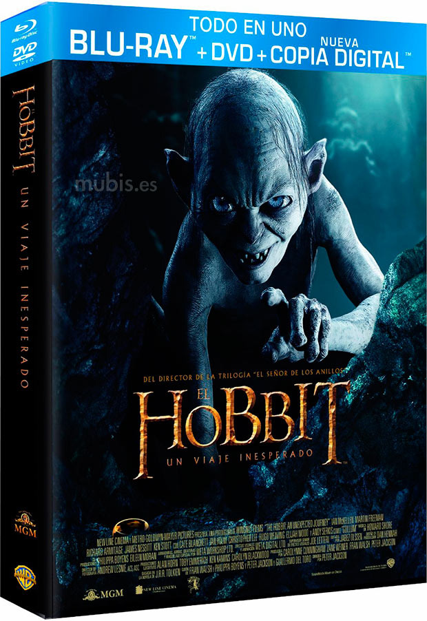 carátula El Hobbit: Un Viaje Inesperado - Edición Libro Blu-ray 1