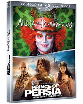 Pack Alicia en el País de las Maravillas + Prince of Persia Blu-ray
