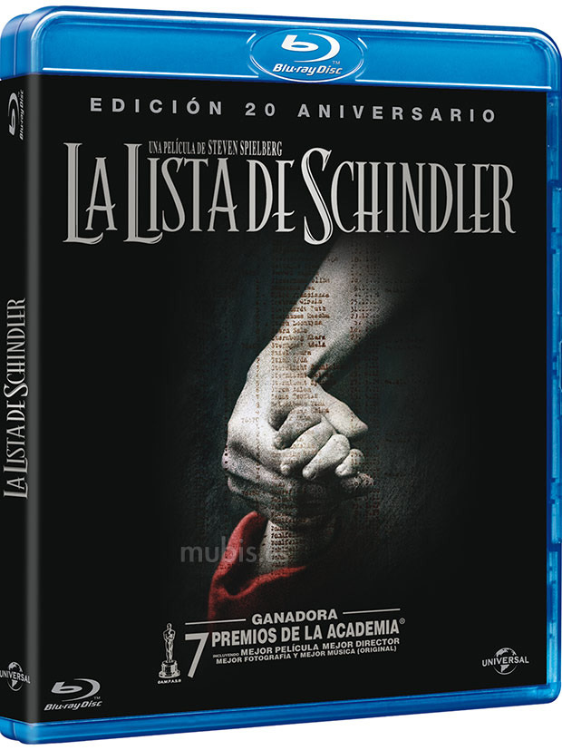 carátula La Lista de Schindler Blu-ray 1