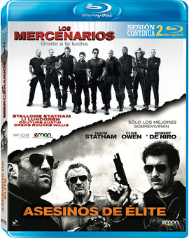 Pack Los Mercenarios + Asesinos de Élite Blu-ray