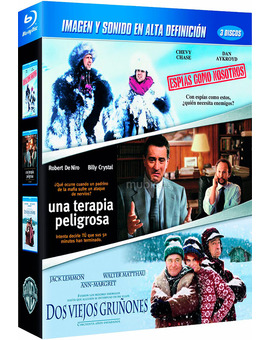 Pack Espías Como Nosotros + Una Terapia Peligrosa + Dos Viejos Gruñones Blu-ray