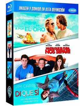 Pack Como Locos a por el Oro + Hasta que el Cura nos Separe + Di que Sí Blu-ray