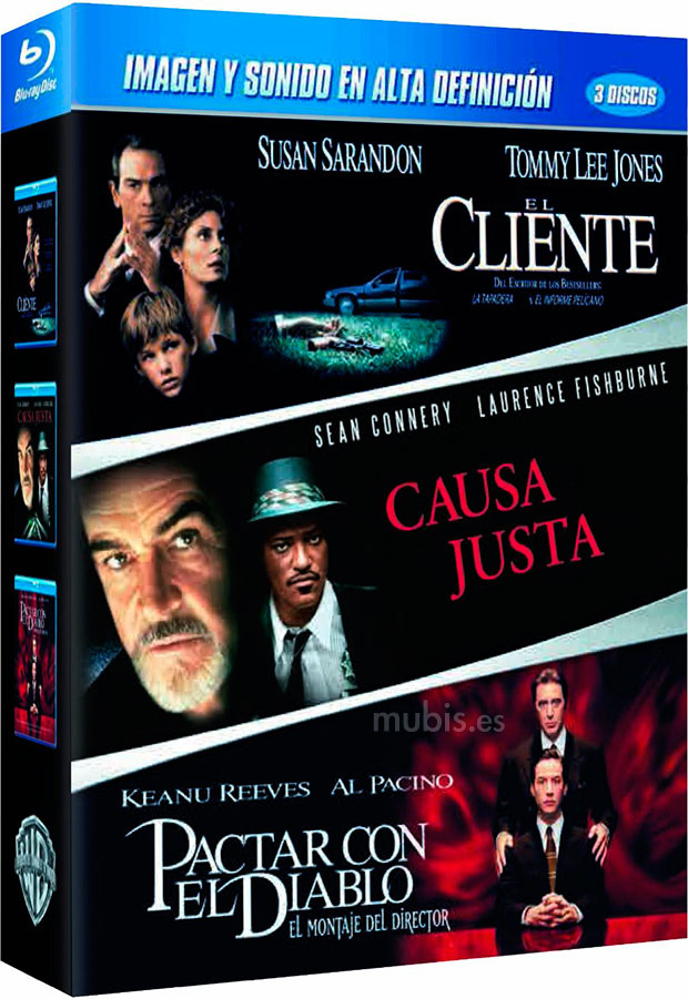 Pack El Cliente + Causa Justa + Pactar con el Diablo Blu-ray