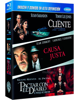 Pack El Cliente + Causa Justa + Pactar con el Diablo Blu-ray