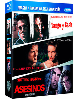 Pack Tango y Cash + El Especialista + Asesinos Blu-ray
