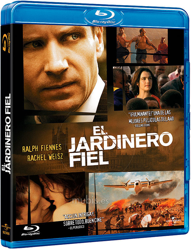 carátula El Jardinero Fiel Blu-ray 1