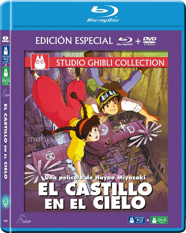 carátula El Castillo en el Cielo (Combo Blu-ray + DVD) Blu-ray 1