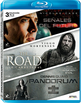 Pack Señales del Futuro + The Road + Pandorum Blu-ray