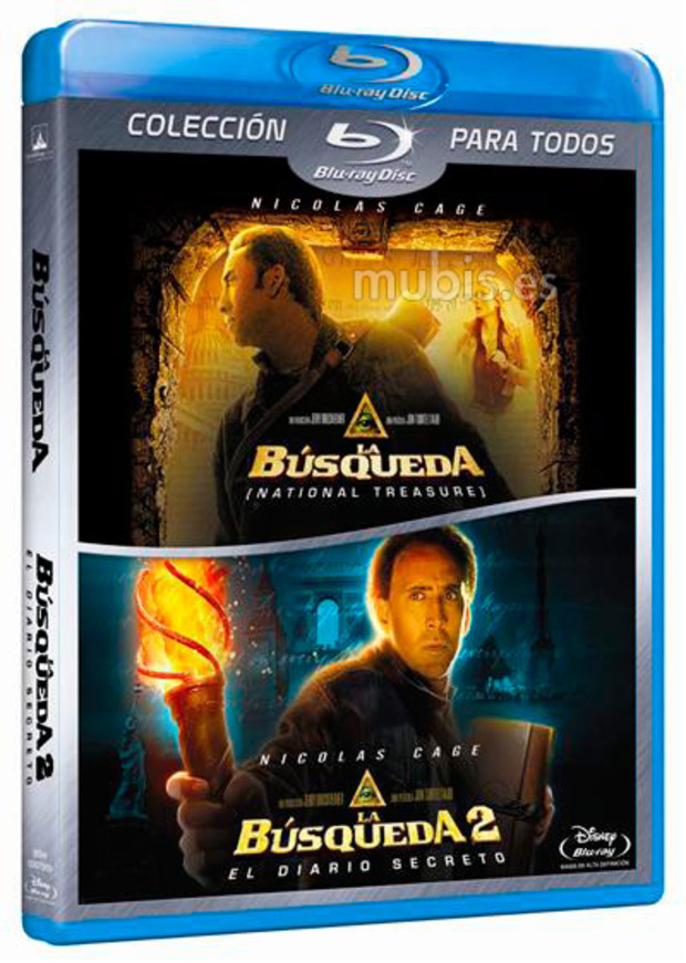 carátula Pack La Búsqueda Blu-ray 1