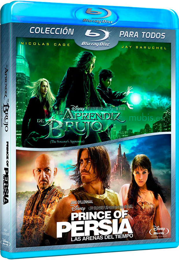 carátula Pack Prince of Persia + El Aprendiz de Brujo Blu-ray 0