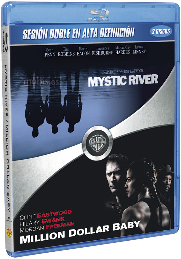 Pack Mystic River + Million Dollar Baby Blu-ray