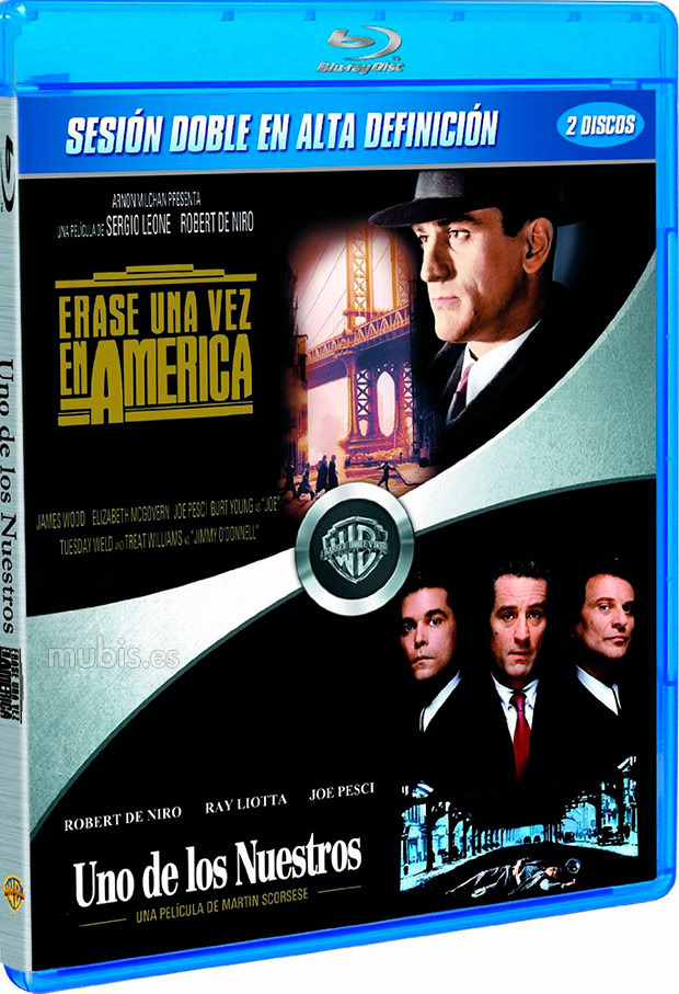 Pack Érase una Vez en América + Uno de los Nuestros Blu-ray