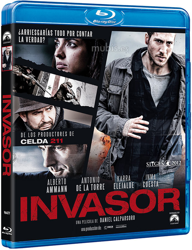 carátula Invasor Blu-ray 1