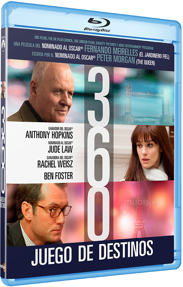 carátula 360 - Juego de Destinos Blu-ray 0