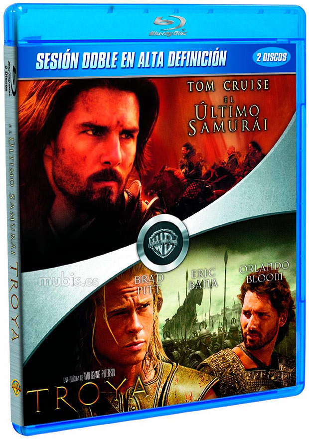 Pack El Último Samurai + Troya Blu-ray