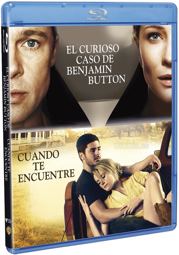 carátula Pack El Curioso Caso de Benjamin Button + Cuando te Encuentre Blu-ray 1